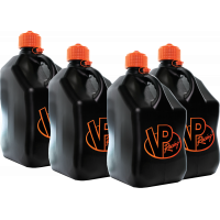 MOTORSPORTS CONTAINER V-TWIN 5.5 GALLON BLACK/ORANGE