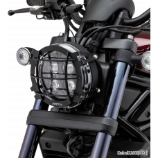 HEADLIGHT GUARD BLACK HON