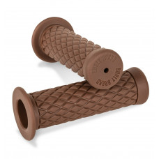 RUBBER DIAMONDBACK GRIPS BROWN 1