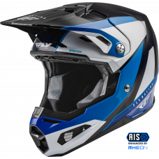 FORMULA CARBON PRIME HELMET BLUE/WHITE/BLUE CARBON XS