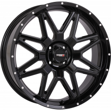 ST7 WHEEL 20X7 4+3 (+10MM) 4/110 GLOSS BLACK