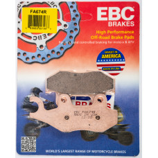 BRAKE PADS FA674R SINTERED R SERIES