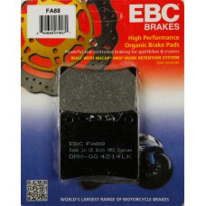BRAKE PADS FA88 ORGANIC