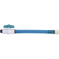 FLOW CONTROL VALVE W/SCREW CAP SPIRAL TECH HOSE