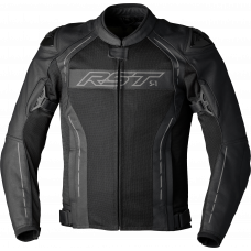 S1 MESH CE JACKET BLACK/BLACK LEATHER 2XL