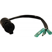 WATERPROOF BILGE SWITCH ROTARY 3-POSITION BLACK