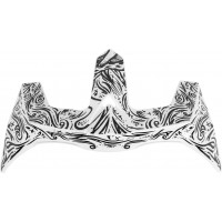 REVOLT REAR SPOILER INK & NEEDLE WHITE