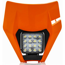 FRONT VSL HEADLIGHT 4320 LUMEN ORANGE KTM
