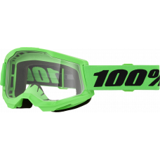 STRATA 2 GOGGLE NEON GREEN CLEAR LENS