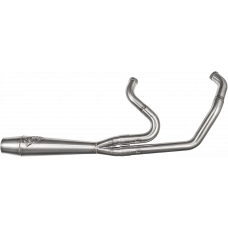 2IN1 M8 SOFTAIL CANNON BRUSHED SS