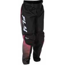 YOUTH F-16 PANTS BLACK/RED/PURPLE SZ 18