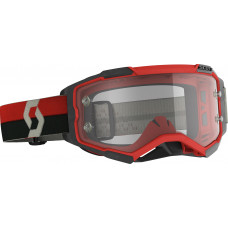 FURY GOGGLE RED/BLACK CLEAR WORKS LENS FURY GOGGLE RED/BLACK CLEAR WORKS LENS
