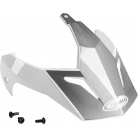 VISOR W/SCREWS SCUD WHITE/GREY GM-11