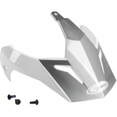 VISOR W/SCREWS SCUD WHITE/GREY GM-11