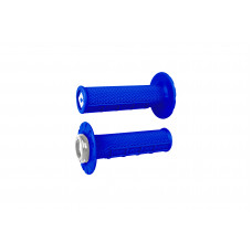 ATV HALF WAFFLE V2.1 GRIP BRIGHT BLUE/SILVER