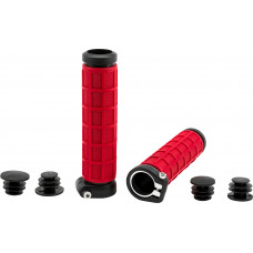 GRIP-LOCK GRIPS RED/BLACK