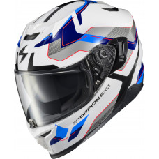 EXO-T520 FULL FACE HELMET ZUSE WHITE/BLUE 2X