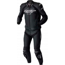 TRACTECH EVO D3O JACKET BLK/WHI LEATHER LG
