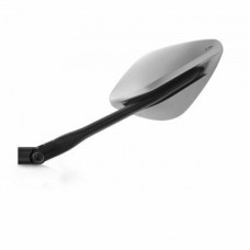 NAMIC STREET MIRROR SILVER/BLACK LEFT EA