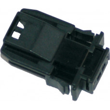 MX-1900 2-PIN BLACK HOUSING HD# 72905-11