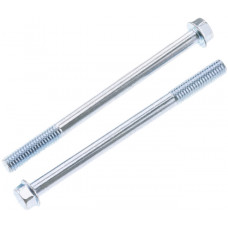 8MM HEX HEAD FLANGE BOLT 6X1.0X0X80MM 10/PK