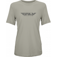 WOMEN'S FLY ORIGIN CORP TEE STONE HEATHER 2X