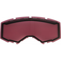 DUAL LENS WITH VENTS ADULT SILVER MIRROR/ROSE