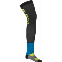 KNEE BRACE SOCKS HI-VIS/BLACK/BLUE LG/XL