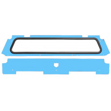 REAR WINDSHIELD SKY BLUE