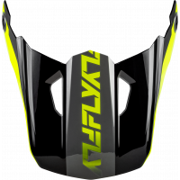 KINETIC CREST HELMET VISOR GREY/BLACK/HI-VIS MD/LG