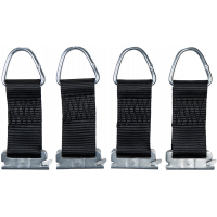 E-TRACK STRAP W/ D-RING SET