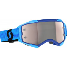 FURY GOGGLE BLUE/BLACK SILVER CHROME WORKS FURY GOGGLE BLUE/BLACK SILVER CHROME WORKS