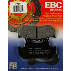 BRAKE PADS FA69 ORGANIC