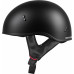 HH-45 HALF HELMET NAKED MATTE BLACK 2X