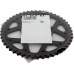 REAR SPROCKET STEEL 48T-530 BLK SUZ