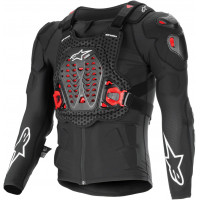 BIONIC XTR PLASMA PROTECTION JACKET BLACK/RED/WHITE LG