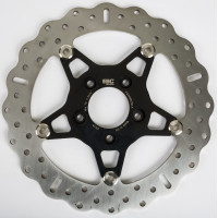 V-TWIN STREET ROTOR FSD006CBLK FLOATING 5 SPOKE FRONT