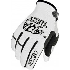MOTO-FLEX GLOVES GOLDEN STATE WHITE/BLACK 2X
