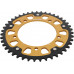 REAR STEALTH SPROCKET ALU/STL 43T-520 GLD HAY/SUZ/TRI