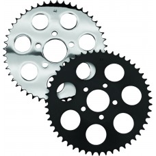 GLOSS BLACK REAR SPROCKET 51T DISHED BIG TWIN 00-13