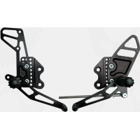 REAR SET COMPLETE BLK SUZ REAR SET COMPLETE BLK SUZ