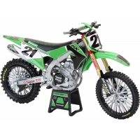 1:12 SCALE KAWASAKI FACTORY TEAM KX450F JASON ANDERSON #21
