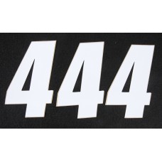 NUMBER 4 WHITE 4