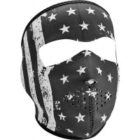 NEOPRENE FULL MASK VINTAGE FLAT BLACK/WHITE