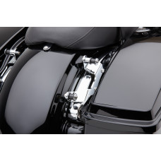 BACKREST MOUNTING KIT CHROME FLH/FLT 09-13