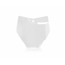 FRONT NUMBER PLATE WHITE