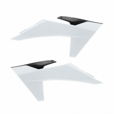RADIATOR SCOOPS KTM BLACK 23-24 ORANGE
