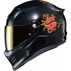 COVERT FX FULL FACE HELMET THE LITAS GLOSS BLACK XL