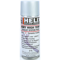 VERY HIGH TEMP EXHAUST SYSTEM PAINT FLAT ALUMINUM 11OZ