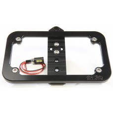 LIGHTED LICENSE PLATE FRAME 1 CLAMP MOUNT NEEDED
